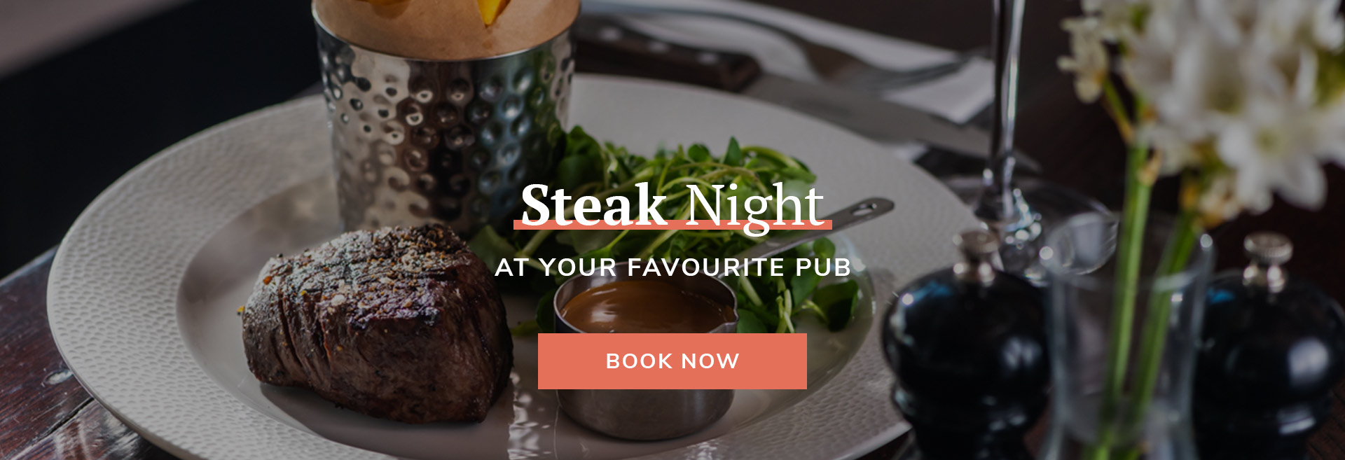 Steak Night at The Crown and Anchor Euston